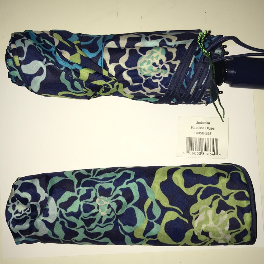 NWT Vera Bradley Katalina Blues Umbrella
